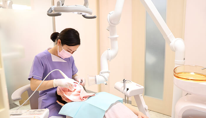 歯周病の定期検査